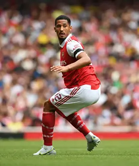 William Saliba Shines: Arsenal's Victory Over Sevilla in the Emirates Cup, 2022