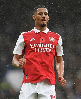 William Saliba at Stamford Bridge: Arsenal vs. Chelsea, Premier League 2022-23