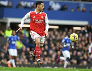William Saliba Stands Firm: Everton vs. Arsenal, Premier League 2022-23