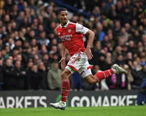 William Saliba Stands Strong: Arsenal vs. Chelsea Showdown at Stamford Bridge, Premier League 2022-23
