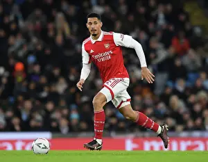 Manchester City V Arsenal 2022-23 Prints: William Saliba vs Manchester City: FA Cup Clash (2022-23)