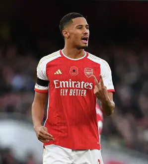 William Saliba's Debut: Arsenal Takes on Burnley (2023-24)