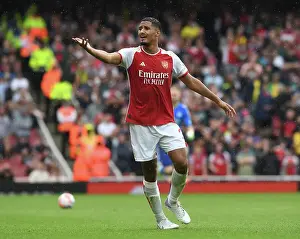 Arsenal V Fulham 2023-24 Prints: William Saliba's Debut to Remember
