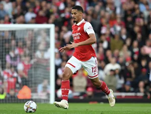 William Saliba's Premier League Debut: Arsenal vs. Liverpool, 2022-23 - Arsenal Emirates Stadium