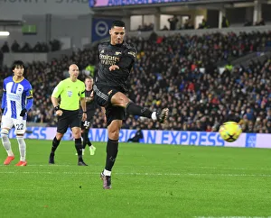 William Saliba's Premier League Debut: Arsenal vs. Brighton & Hove Albion (2022-23)