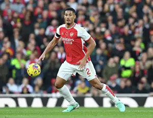 William Saliba's Premier League Debut: Arsenal vs Burnley (2023-24)