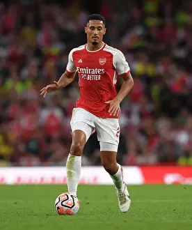 William Saliba's Premier League Debut: Arsenal vs Manchester City, 2023-24