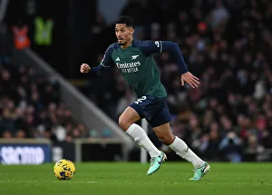William Saliba's Premier League Debut: Fulham vs. Arsenal 2023-24