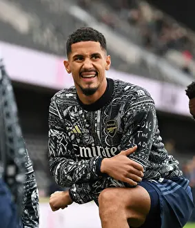 William Saliba's Premier League Showdown: Arsenal Star Gears Up for Fulham Battle (December 2023)
