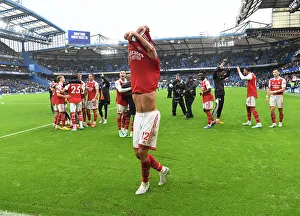 William Saliba's Reaction: Chelsea vs. Arsenal, Premier League 2022-23