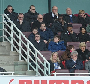 Bill Williams ex Arsenal staff. Arsenal 0: 0 Hull City. FA Cup 5th Round. Emirates Stadium