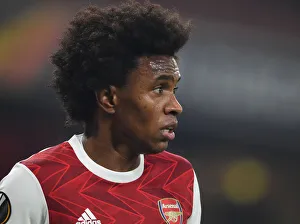 Willian in Action: Arsenal vs Molde FK, Europa League 2020-21 (Arsenal Football Club)