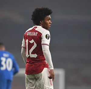 Willian in Action: Arsenal vs Molde FK, Europa League 2020-21 (Arsenal Football Club)