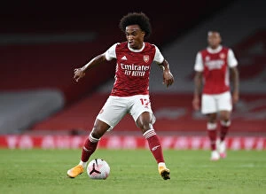Images Dated 19th September 2020: Willian in Action: Arsenal vs. West Ham United, Premier League 2020-21