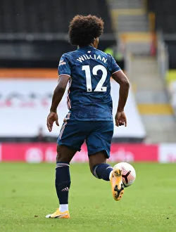 Willian in Action: Fulham vs. Arsenal, Premier League 2020-21