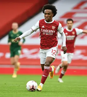 Willian Plays On: Arsenal vs Sheffield United at Empty Emirates Stadium, Premier League 2020-21