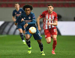 Willian Scores in Empty Arsenal Victory at Olympiacos, Piraeus, 2021