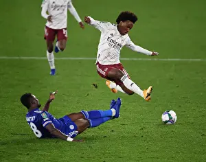 Willian vs Amartey: Clash in the Carabao Cup - Leicester City vs Arsenal