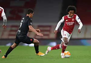 Willian vs Bah: Arsenal vs Slavia Prague Clash in Empty Emirates Stadium - UEFA Europa League Quarterfinals
