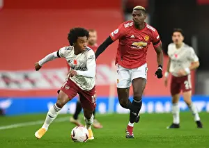 Willian vs. Pogba: Premier League Clash Amidst COVID-19 Restrictions - Manchester United vs. Arsenal (2020-21)
