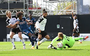 Willian's Shot Blocked: Fulham vs. Arsenal, Premier League 2020-21