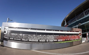 Winter's Embrace at Arsenal: A Frosty Emirates Stadium, March 1, 2010