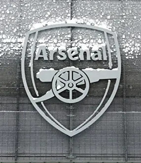 Winter's Embrace at Emirates: Arsenal's Stadium Transformed in Snow