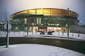 Winter's Enchantment at Emirates: A Football Wonderland Amidst the Snow