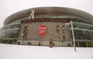 Winter's Enchantment at Emirates: A Football Wonderland in Snow