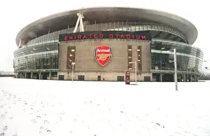 Winter's Enchantment at Emirates: A Football Wonderland in Snow