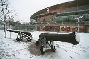 Winter's Enchantment at Emirates: A Football Wonderland in Snow
