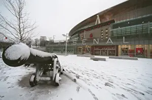 Winter's Enchantment at Emirates: A Football Wonderland in Snow
