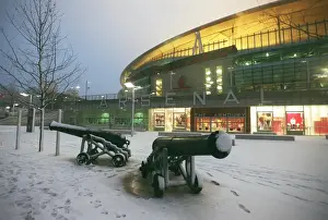Winter's Enchantment at Emirates: A Football Wonderland in Snow