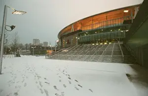 Winter's Enchantment at Emirates: A Football Wonderland in Snow