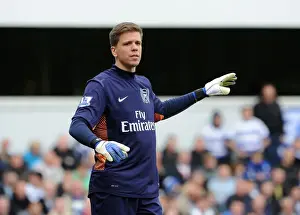 Queens Park Rangers V Arsenal 2011-12 Prints: Wojciech Szczesny: In Action for Arsenal Against Queens Park Rangers (2011-12)