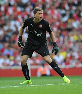 Arsenal V AS Monaco 2014-15 Prints: Wojciech Szczesny in Action: Arsenal vs AS Monaco, Emirates Cup 2014