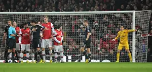 Wojciech Szczesny (Arsenal). Arsenal 1: 3 Bayern Munich. UEFA Champions League. Round of 16, 1st Leg