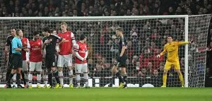 Wojciech Szczesny (Arsenal). Arsenal 1:3 Bayern Munich. UEFA Champions League. Round of 16, 1st Leg