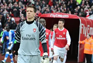 Wojciech Szczesny (Arsenal). Arsenal 3: 0 Wigan Athletic. Barclays Premier League