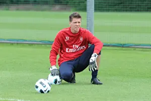 Wojciech Szczesny (Arsenal). Arsenal Training Ground, London Colney, Hertfordshire