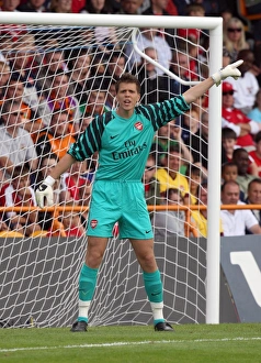 Barnet V Arsenal 2010-11 Prints: Wojciech Szczesny (Arsenal). Barnet 0: 4 Arsenal. Pre Season Friendly. Underhill