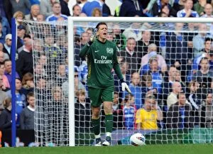 Images Dated 29th October 2011: Wojciech Szczesny (Arsenal). Chelsea 3: 5 Arsenal. Barclays Premier League