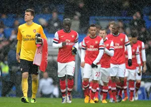 Wojciech Szczesny: Arsenal Goalkeeper's Determined Stride Out to the Pitch vs. Chelsea (2012-13)