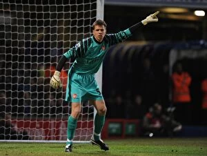 Ipswich Town v Arsenal Carling Cup 2010-11 Collection: Wojciech Szczesny (Arsenal). Ipswich Town 1: 0 Arsenal, Carling Cup Semi Final 1st Leg