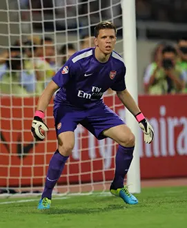 Vietnam V Arsenal 2013-14 Prints: Wojciech Szczesny: Arsenal Star in Action against Vietnam (2013)