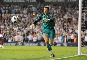 Images Dated 20th April 2011: Wojciech Szczesny (Arsenal). Tottenham Hotspur 3: 3 Arsenal. Barclays Premier League