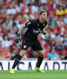 Arsenal V AS Monaco 2014-15 Prints: Wojciech Szczesny: Arsenal's Emirates Cup Goalkeeper (vs AS Monaco, 2014)