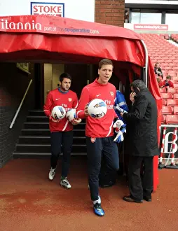 Wojciech Szczesny: Arsenal's Focused Goalkeeper Ahead of Stoke City Clash (2011-12)