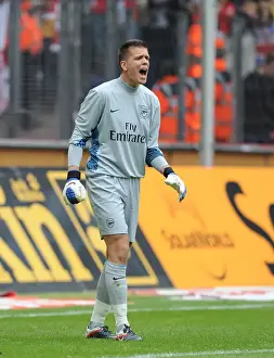 Cologne V Arsenal Prints: Wojciech Szczesny: Arsenal's Star Goalkeeper Shines in Cologne Friendly