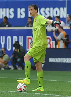 New York Red Bulls V Arsenal 2014-15 Prints: Wojciech Szczesny: Brilliant Performance for Arsenal in NY Red Bulls Pre-Season Match